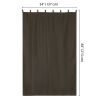 4 pcs W54*L84in Outdoor Patio Curtain/Coffee Liqueur