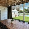 4 pcs W54*L84in Outdoor Patio Curtain/Coffee Liqueur