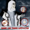 Backyard Halloween Decoration With Spooky Scream Spooky Sound And Laughter